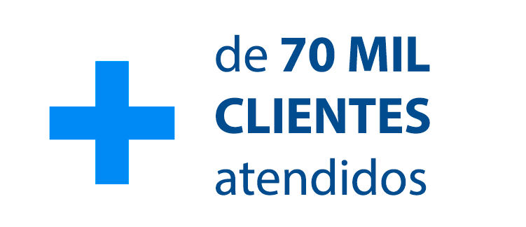 Mais de 70 mil Clientes Atendidos