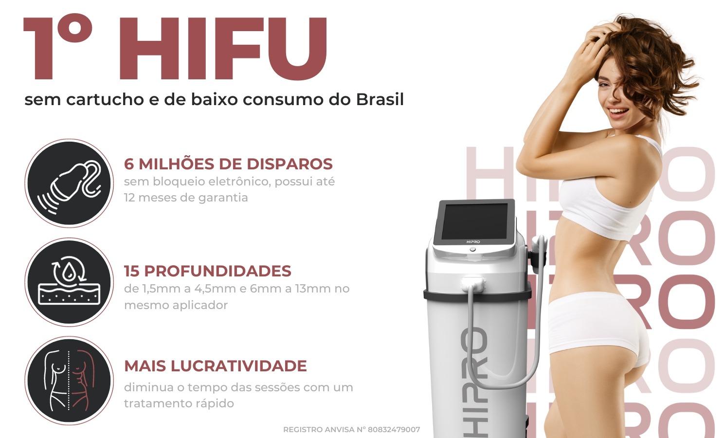 BENEFÍCIOS HIPRO Aparelho de Ultrassom Microfocado e Macrofodo HIFU - Contourline