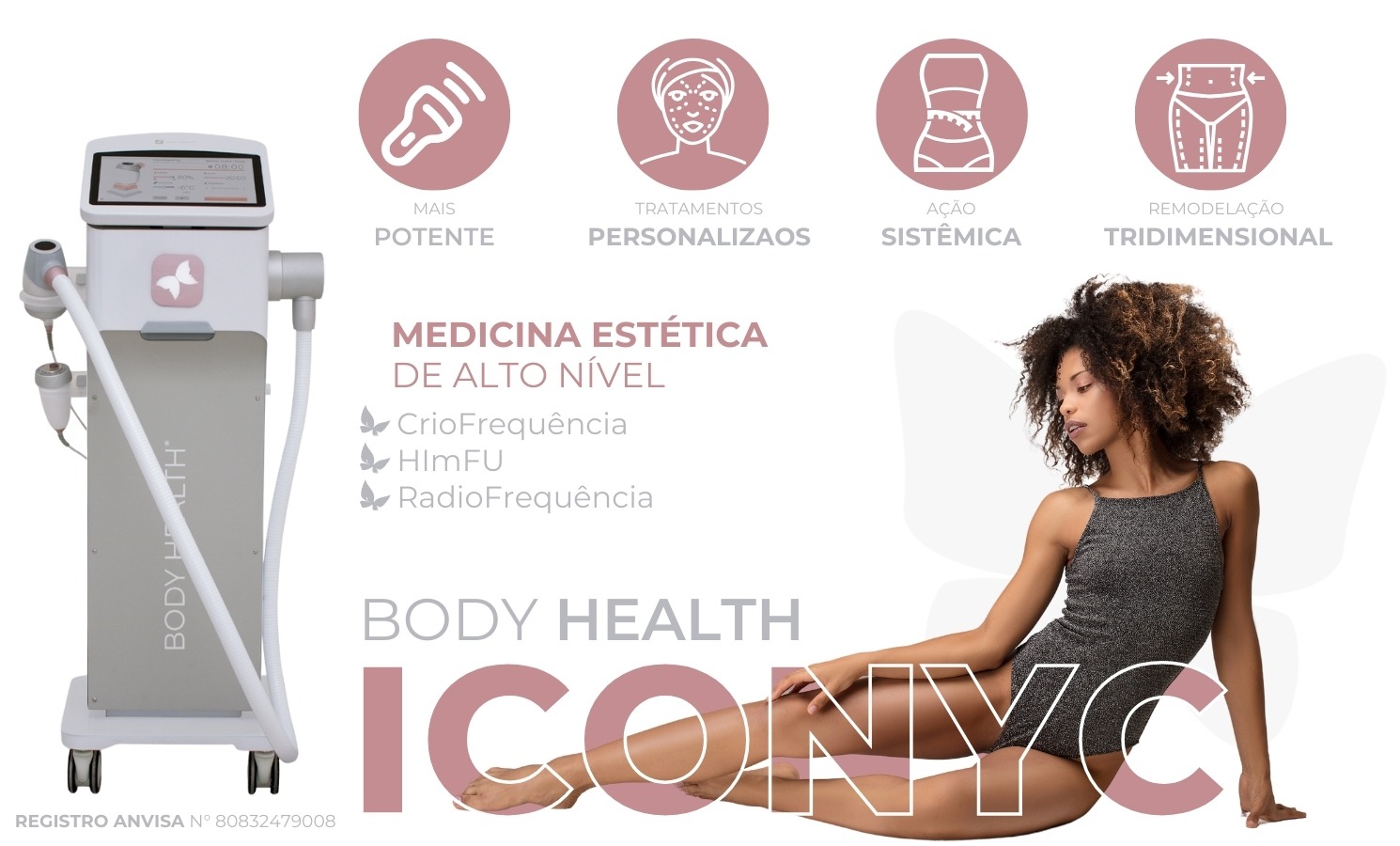 banner de apresentação - ICONYC Body Health Aparelho de Criofrequência, HImFU e Radiofrequência - Contourline