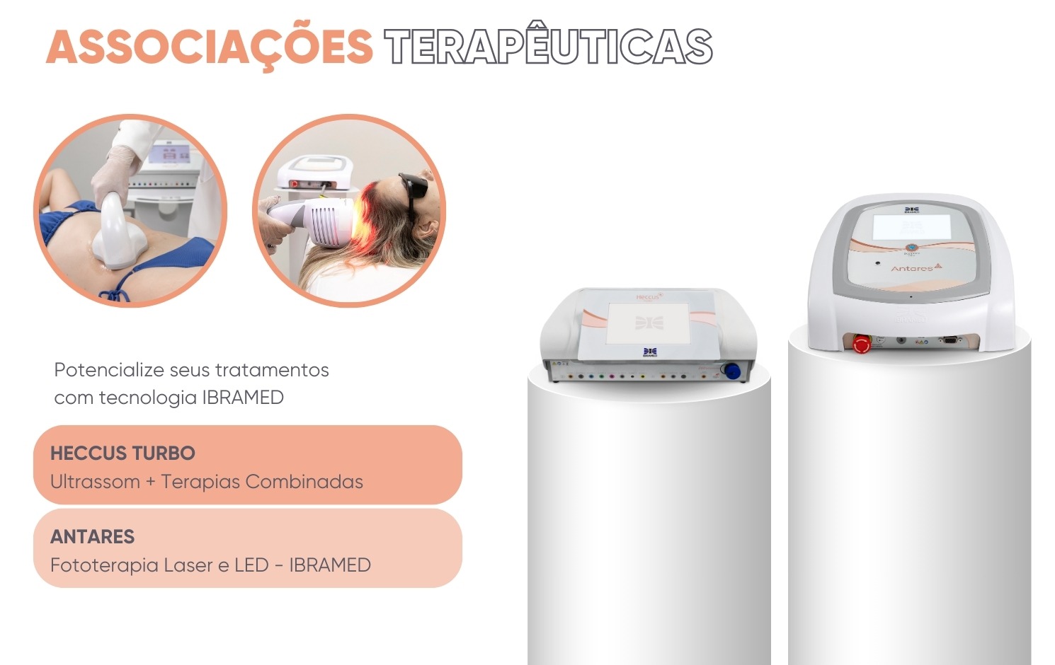 associações terapêuticas - Dermotonus Esthetic