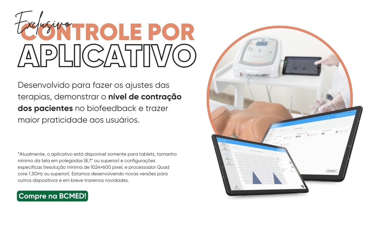 controle por app Neurodyn Evolution - Ibramed