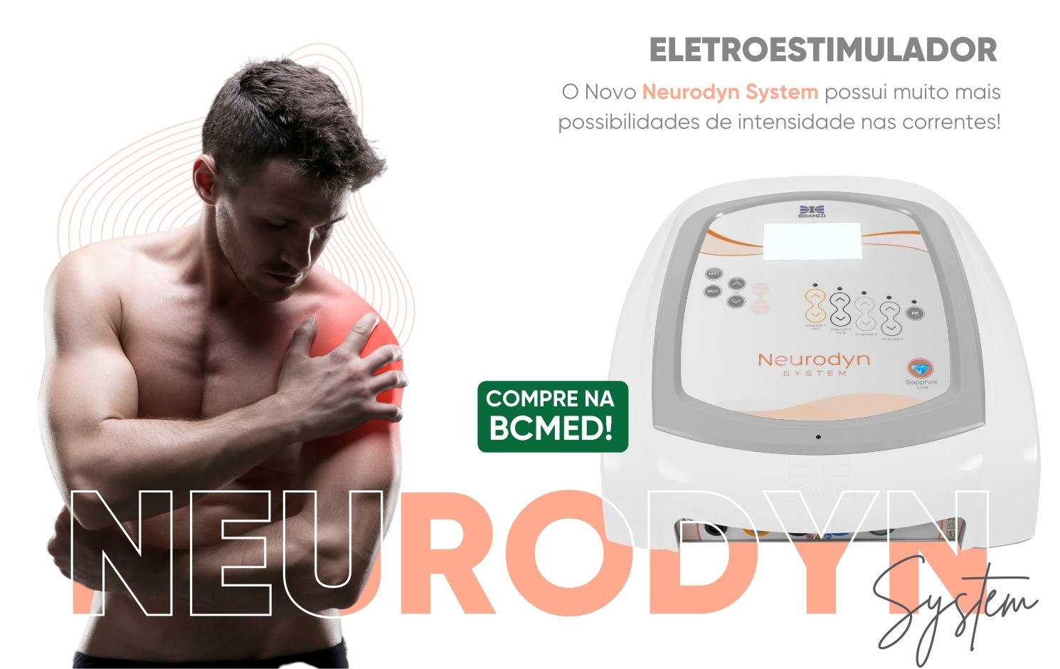 APRESENTAÇÃO Neurodyn System - Aparelho de Eletroestimulação com Multicorrentes 9 em 1- Ibramed