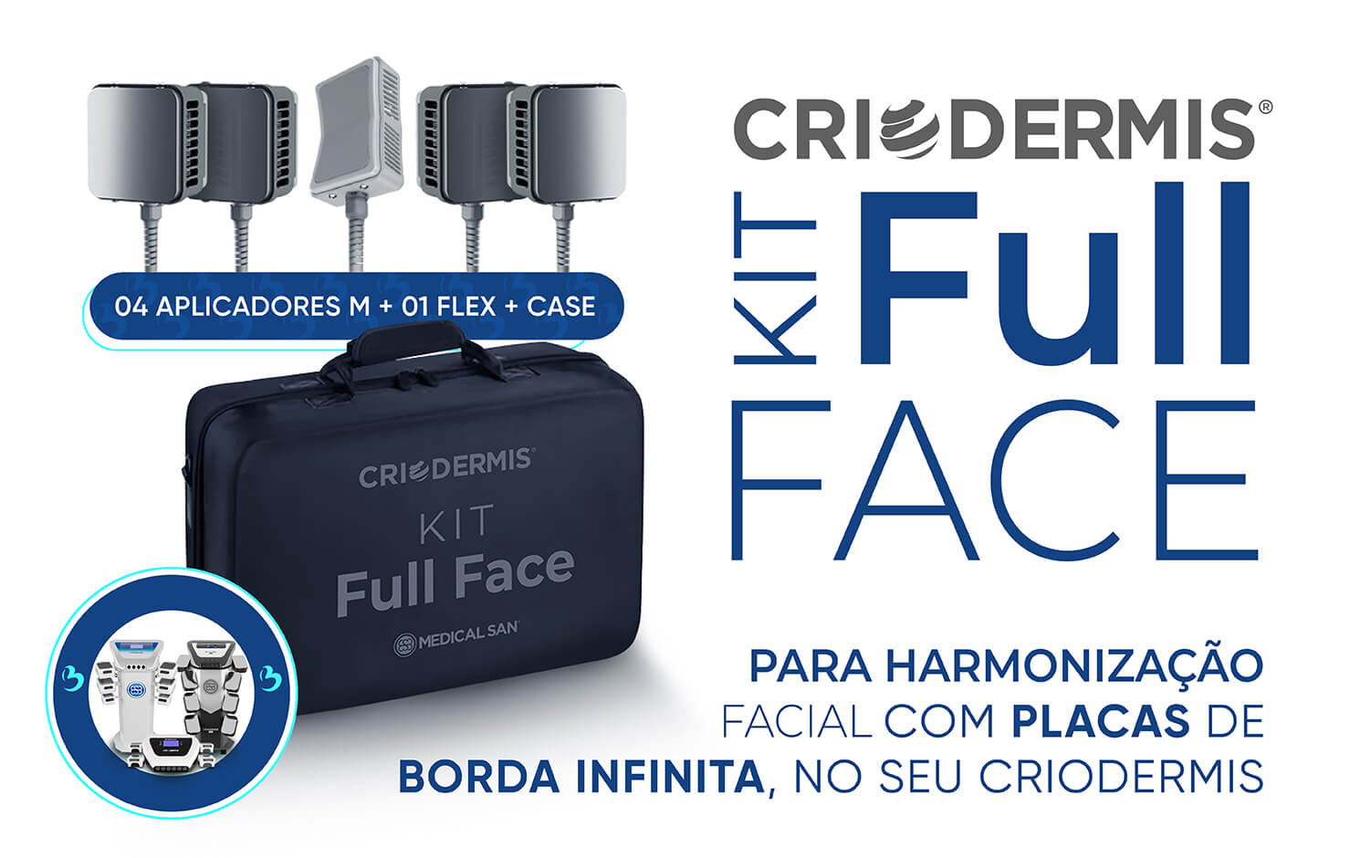 banner do kit full face para criodermis 