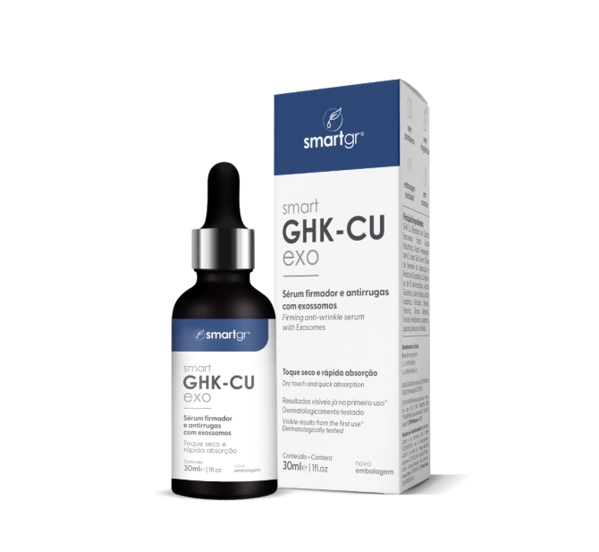 Smart GHK-CU Exo - Sérum Antirrugas e Firmador 30 ml - Smart GR