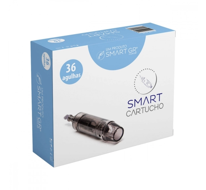 10 Caixas de Cartuchos de 36 Agulhas para Smart Pen+ GHK-Cu de BRINDE - Smart GR