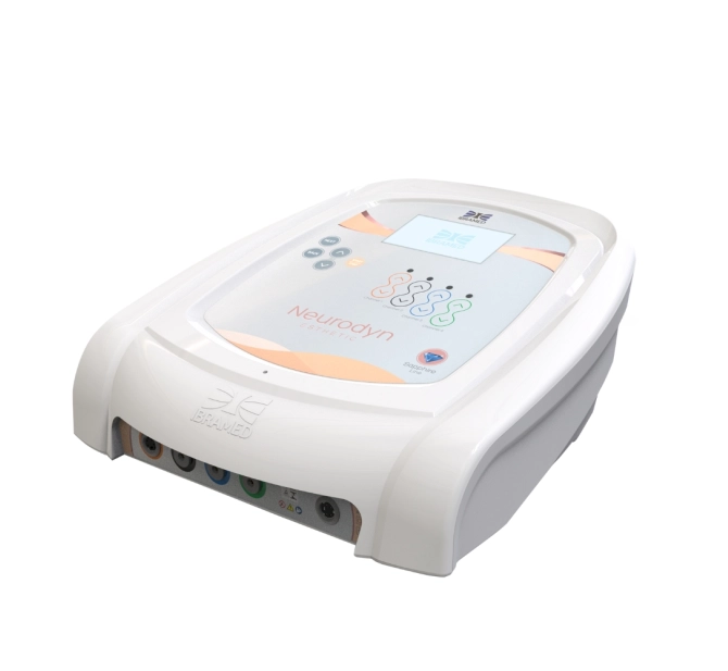 Novo Neurodyn Esthetic - Aparelho de Multicorrentes e Alta Frequência com 7 canais - IBRAMED