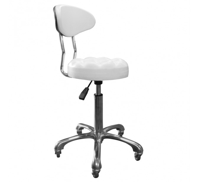 Mocho Fit com encosto - Branco - Estek