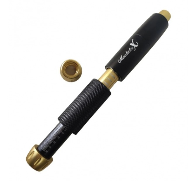 Mesodoctor X (Preta) Caneta Pressurizada de Mesoterapia e Intradermoterapia - Doutor da Estética