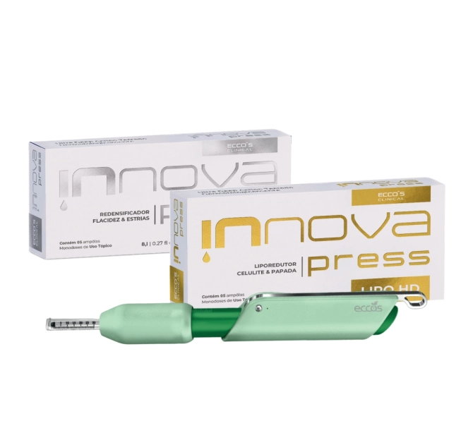 Kit iNjector Press + Innova Press (Lipo HD) + Innova Press (Fill Up) - Eccos Cosméticos
