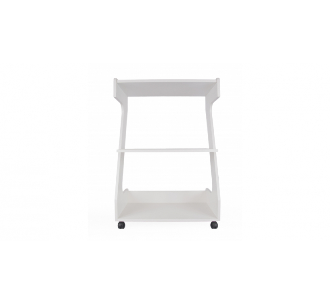 Mesa Auxiliar Tipo Z sem Gaveta Branco - Salus Brasil