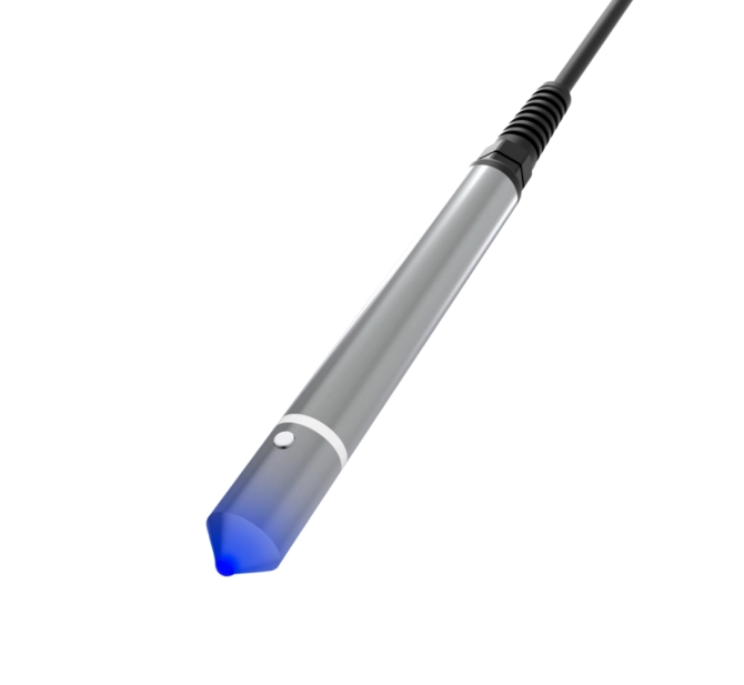 Caneta LED Azul 470 nm - 200 mW para Veterinária - HTM VET