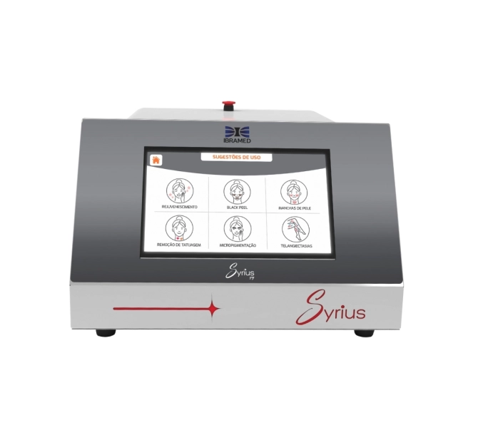 Syrius Yag - Laser para Remoção de Tatuagem e Black Peel - Ibramed