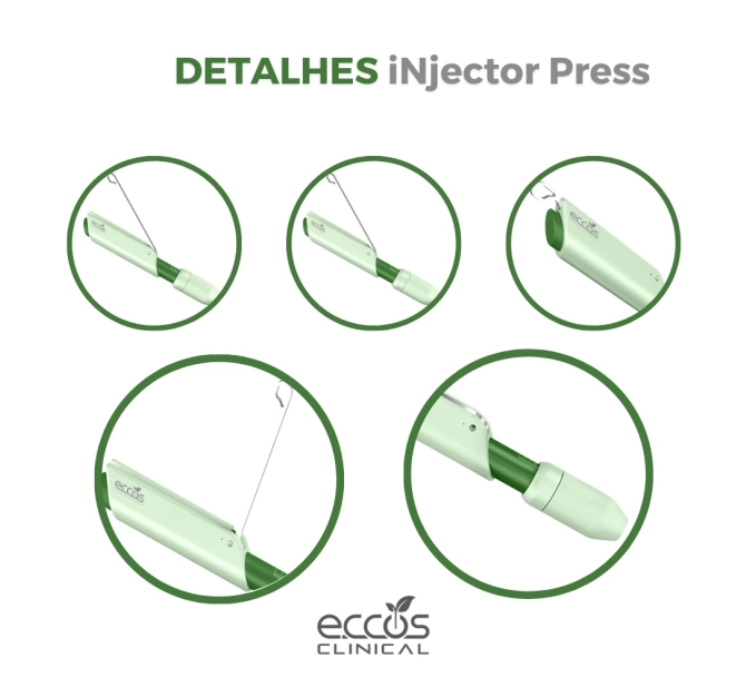Kit iNjector Press + Innova Press (Lipo HD) + Innova Press (Fill Up) - Eccos Cosméticos