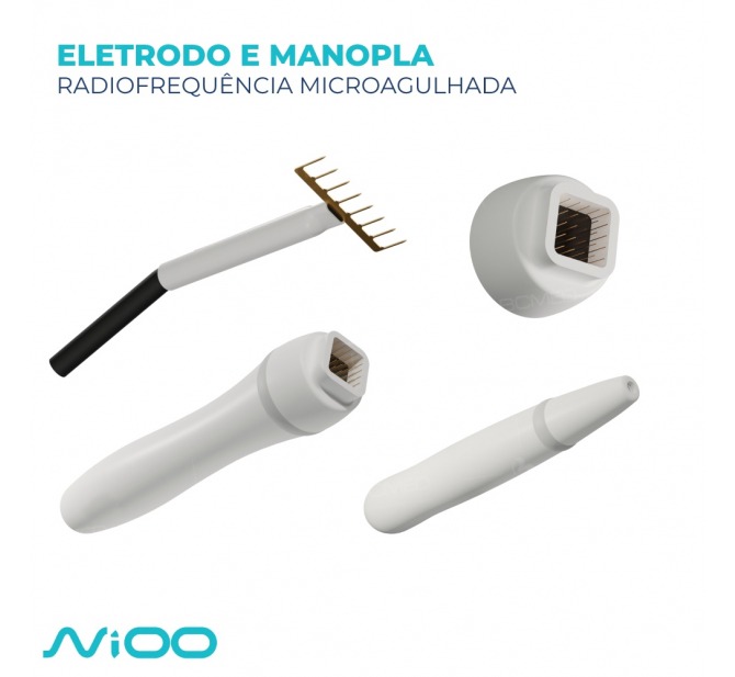 Níoo Prime - Módulo Circ e Colagen - Radiofrequência Fracionada, Jato de Plasma + Trinity Facial e Corporal + Vacuo Facial - Tonederm
