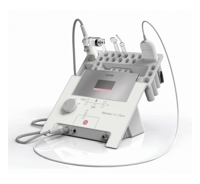 Stimulus Face Clean - Aparelho de Vacuoterapia, Alta Frequência e Peeling Ultrassônico - HTM