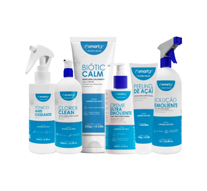 Kit de Limpeza de Pele Profissional Completo - Smart GR