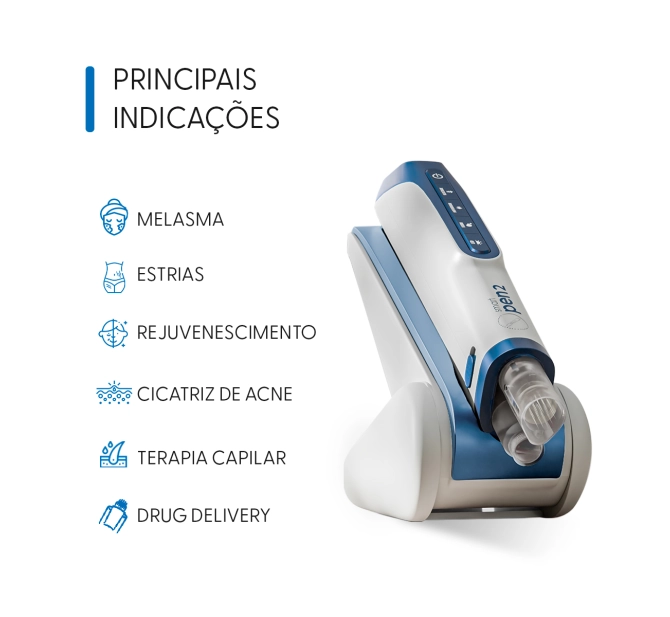 Smart Pen 2 - Caneta de Microagulhamento Elétrico de Infusão - Smart GR
