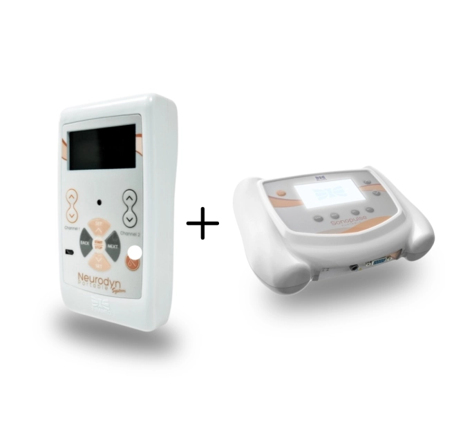 Kit - Sonopulse Portable Ultrassom + Neurodyn Portátil System Aparelho de Correntes - Ibramed
