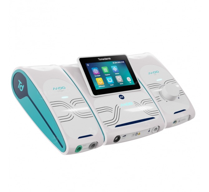 Nioo Prime - Kit para Radiofrequência, Vacuoterapia e Peeling de Diamante