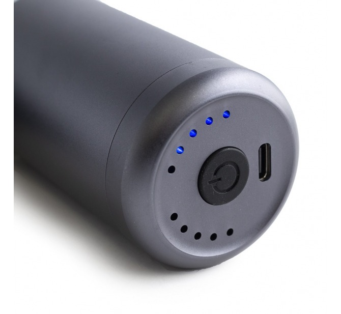 Massageador Massage Gun Portátil - Prata - Acte Sports