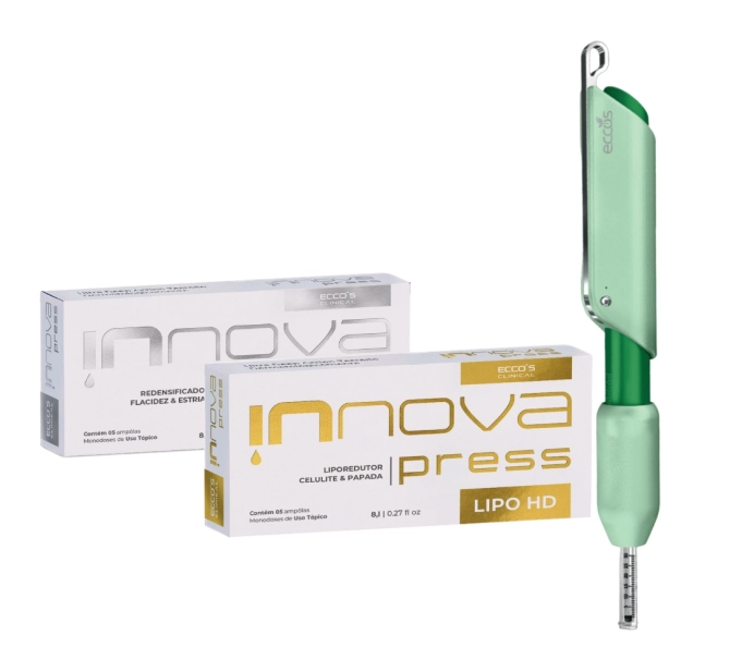 Kit iNjector Press + Innova Press (Lipo HD) + Innova Press (Fill Up) - Eccos Cosméticos