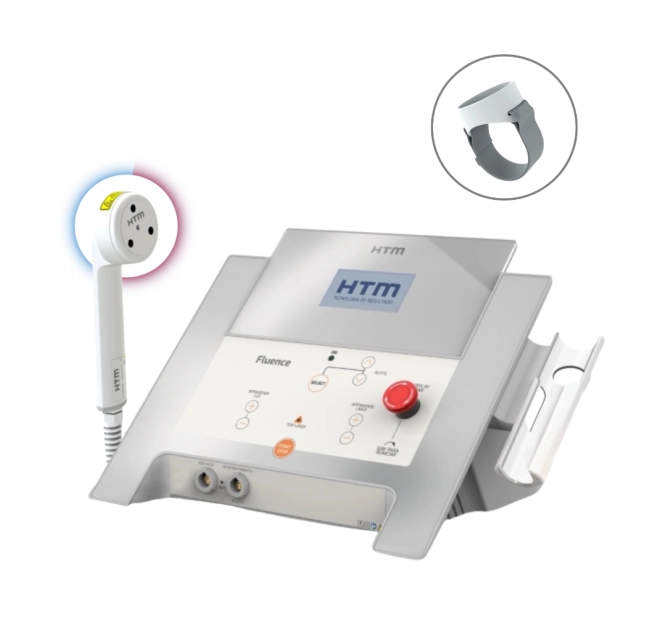 Kit Promocional - Fluence + Cluster Led Circular Azul e Laser Vermelho + Pulseira ILIB - HTM