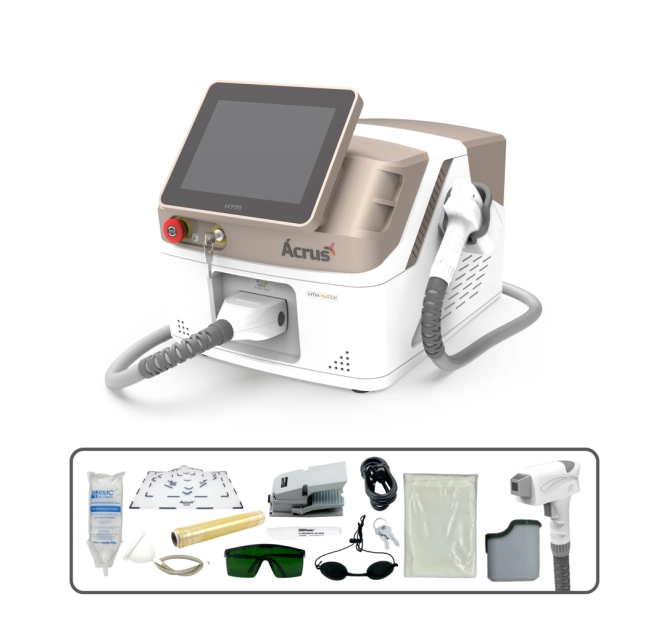 Ácrus Aparelho Laser de Epilação Triple Wave (Diodo, ND-YAG e Alexandrite) - HTM