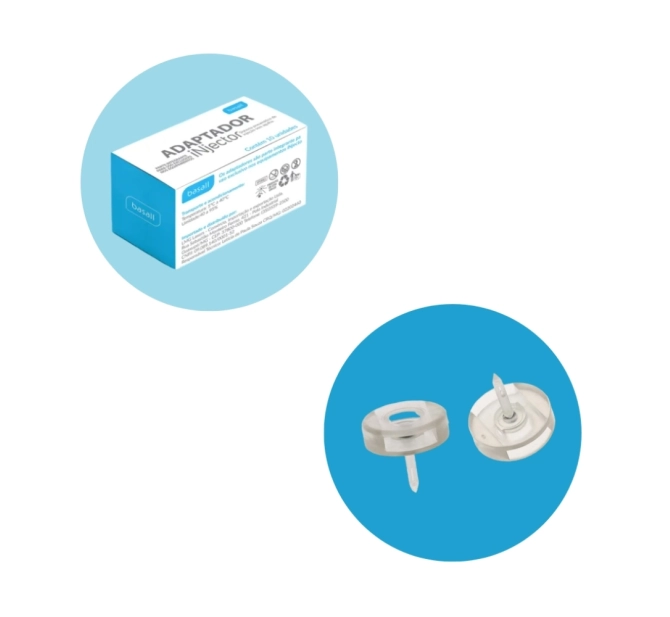 Adaptador do Reservatório para Twister injector - Basall