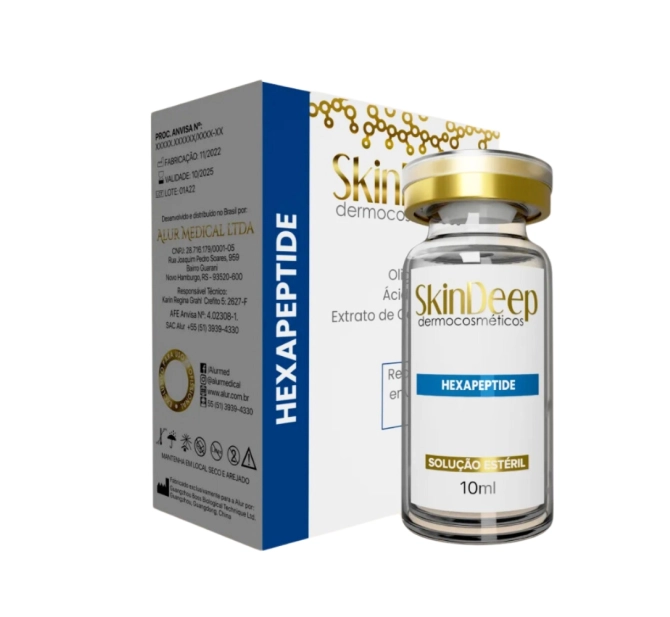 Ativo Hexapeptide Redutor de Rugas - 10 ml - 1 unidade - SkinDeep 