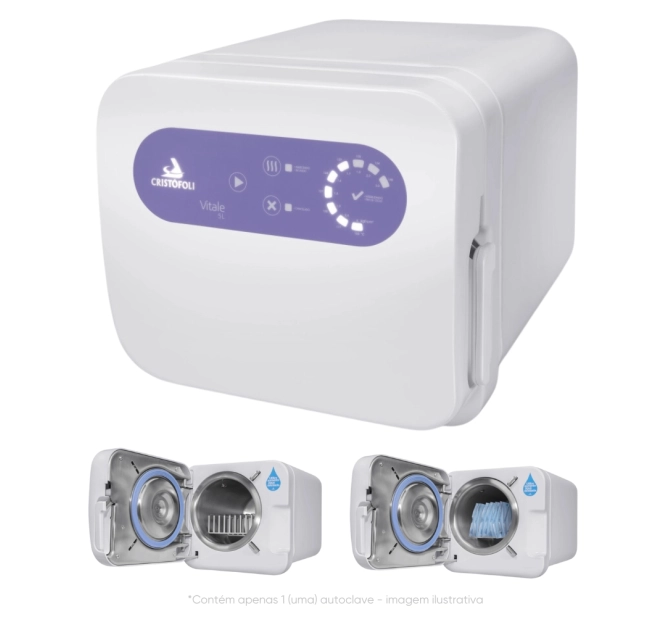 Autoclave Vitale 5 Litros para Esterilização - Cristófoli