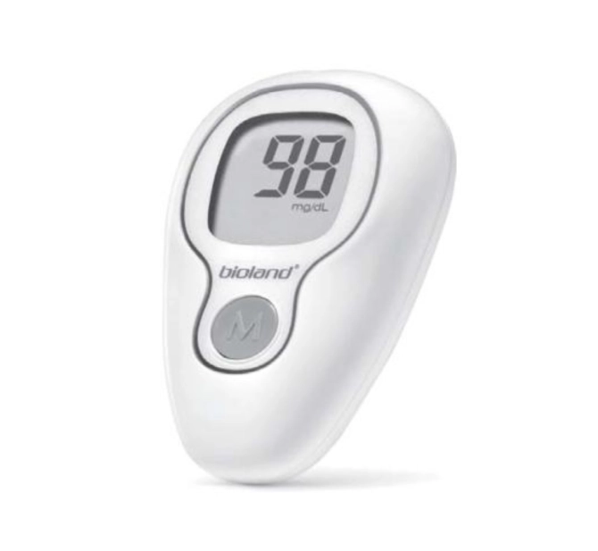 Kit Medidor de Glicose - Monitor + 25 Fitas + 25 lancetas - Bioland