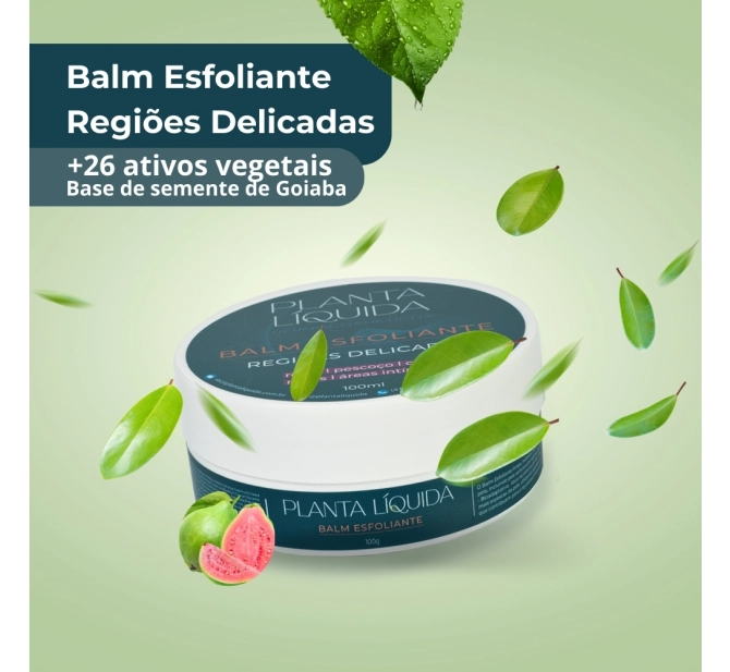 Balm Esfoliante Regiões Delicadas - 100 g - Planta Líquida 