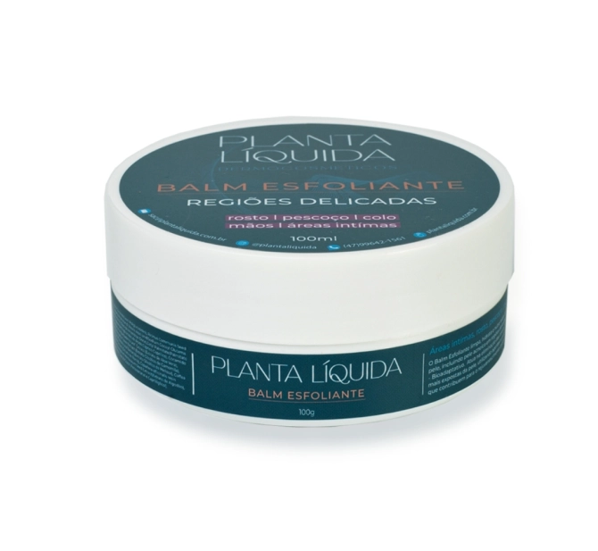 Balm Esfoliante Regiões Delicadas - 100 g - Planta Líquida 