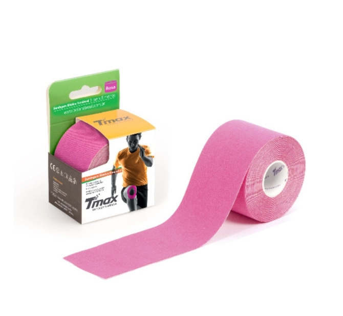 Bandagem Adesiva Funcional - Rosa - TMAX Profissional