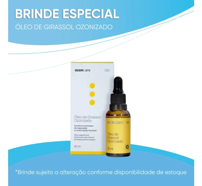 Kit Ozonizado Ozoncare + Óleo de Girassol Ozonizado (BRINDE) - Philozon