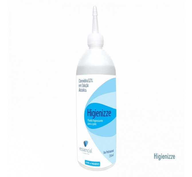 Fluído Higienizante Para A Pele Higienizze 250Ml - Essencial Cosméticos