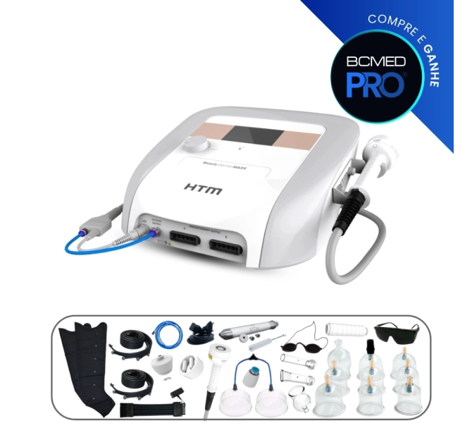 Beauty Dermo Maxx Equipamento de Vacuoterapia com LED - HTM