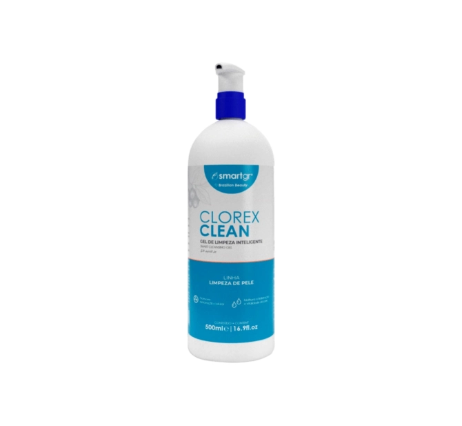 Smart Clorex Clean - Gel para Limpeza de Pele Inteligente 500ml - Smart GR