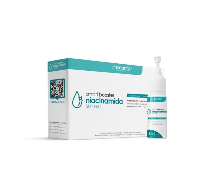 Booster Niacinamida SKIN PRO - 3 ml - 5 unidades - Smart GR