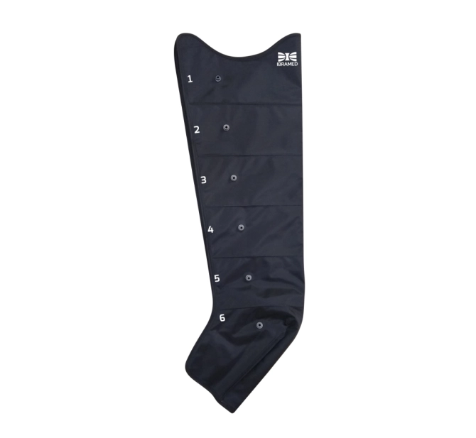 Bota esquerda para pressoterapia tamanho XXXL + mangueira para o equipamento Pressury - IBRAMED