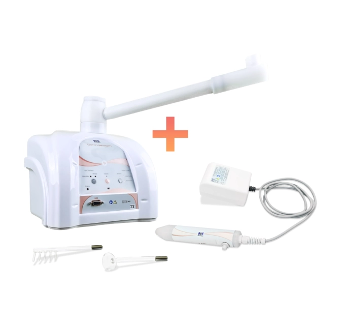 Kit Iniciantes - Dermosteam 220v Vapor de Ozônio + HF Alta Frequência - IBRAMED