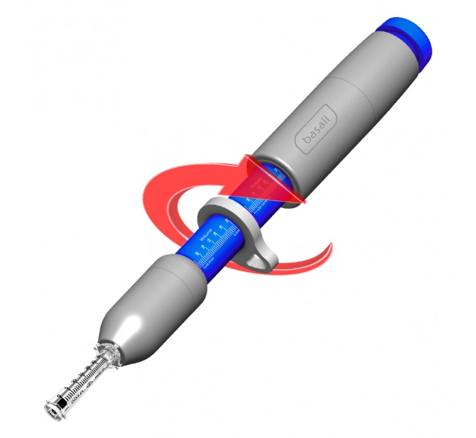 Caneta Pressurizada Twister Injector - Basall