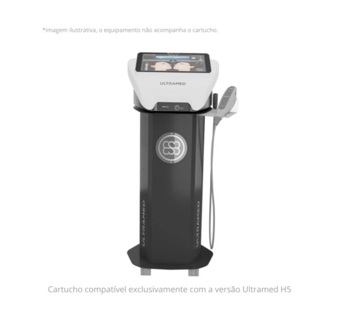 Cartucho Microfocado Facial de 1,5mm para Ultramed H5 - Medical San