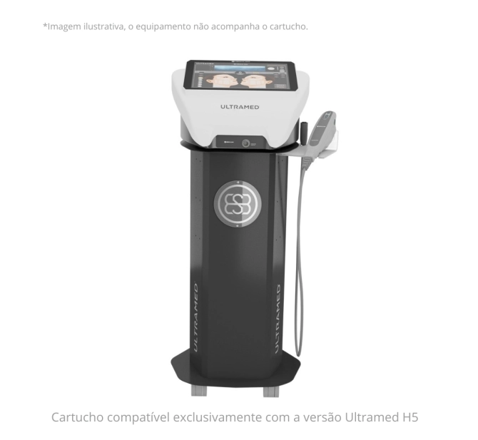 Cartucho Microfocado Facial DS 4,5mm para Ultramed H5 - Medical San