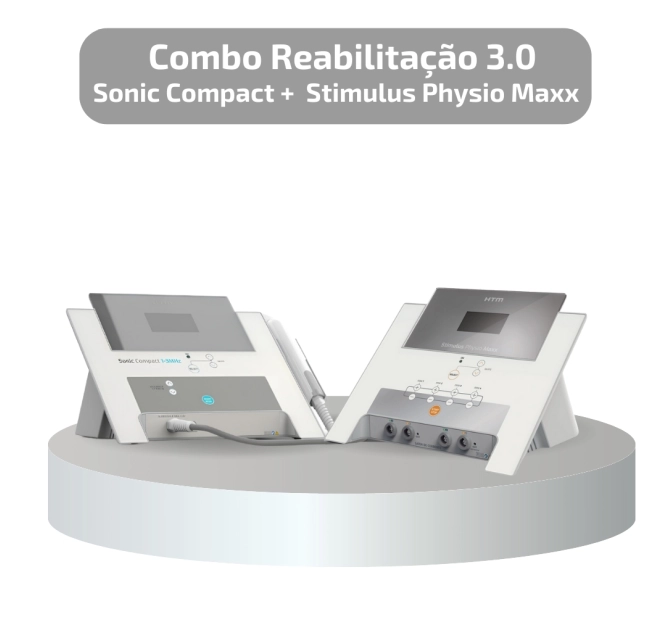 Combo de Reabilitação 3.0 - Stimulus Physio Maxx + Sonic Compact 1 e 3 - HTM