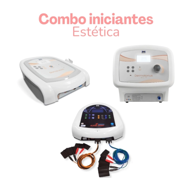 Combo Iniciantes da Estética Corporal 1.0 - Sonopulse III + Neurodyn Aussie Sport + Dermotonus Slim - Ibramed 