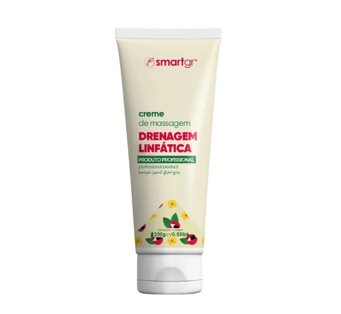 Creme de massagem - Drenagem Linfática 230g - Smart GR