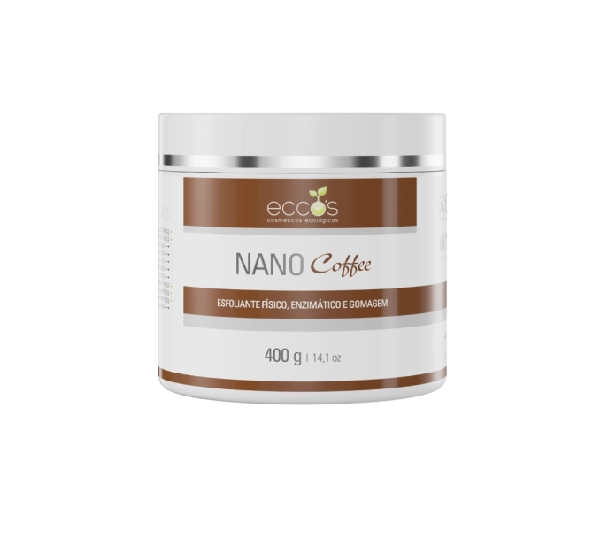 Creme Esfoliante Nano Coffee 400g - Eccos Cosméticos