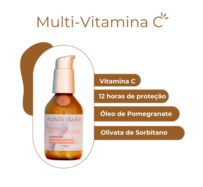 Creme Multi-Vitamina C - 100 ml - Planta Líquida