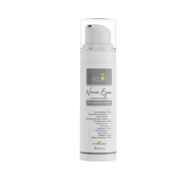 Nano Eyes - Creme para Área dos Olhos - 15ml - Eccos Cosméticos